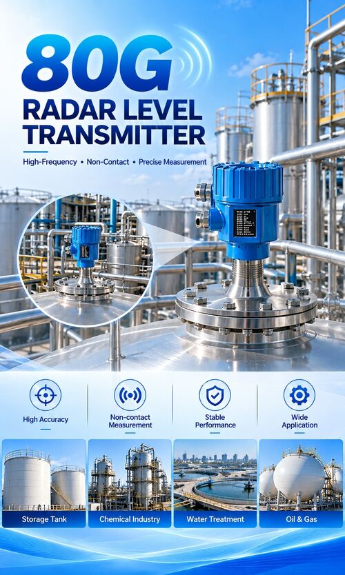 Thị trường máy phát mức: Máy phát mức radar Nuoyingjiaye cho phép đo mức công nghiệp đáng tin cậy