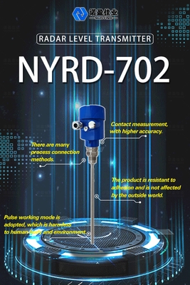 Good price 1.8GHz NYRD-702 Nhà máy bán trực tiếp Độ chính xác cao dẫn đường sóng radar cấp độ máy phát với 4-20mA đầu ra trực tuyến