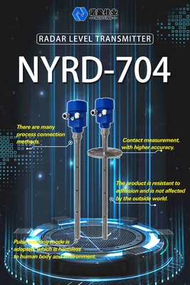 Good price NYRD-704 Đường đo mức sóng Radar cho chất lỏng biến áp thấp 6M Range trực tuyến