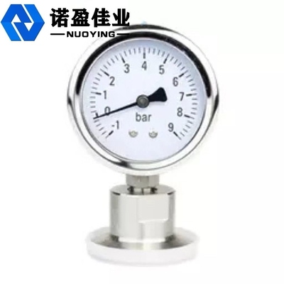 Good price Đồng hồ đo áp suất vệ sinh hợp vệ sinh với màng ngăn varivent trực tuyến
