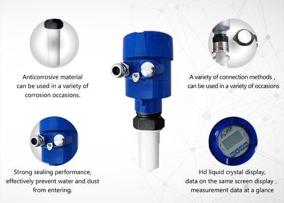 Good price 4-20mA NUOYING 26GHz NYRD805 Radar Level Sensor Transmitter thích hợp cho các chất lỏng ăn mòn khác nhau với vật liệu PTFE ăng-ten trực tuyến