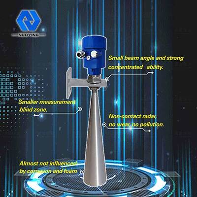 Giá tốt. Máy dò mức radar 26GHz Độ ổn định cao Kỹ thuật hàng hải Thép không gỉ 316L trực tuyến