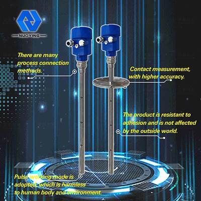 Giá tốt. NYRD704 Máy đo mức độ radar 1.8GHz 4-20mA 6m Radar Liquid Level Sensor cho bể lưu trữ bùn và silo xi măng với IP67 trực tuyến