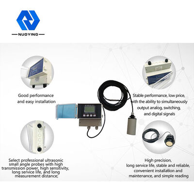 Giá tốt. NYCSUL-502 24VDC Split Type Ultrasonic Level Meter với 4-20mA và Hart Output Oil Level Sensor trực tuyến