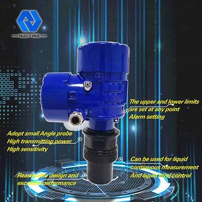 Giá tốt. NYCSUL-503 Máy đo nồng độ nước / nhiên liệu siêu âm 4-20mA Bộ cảm biến độ sâu chất lỏng Máy đo nồng độ siêu âm chính xác cao trực tuyến