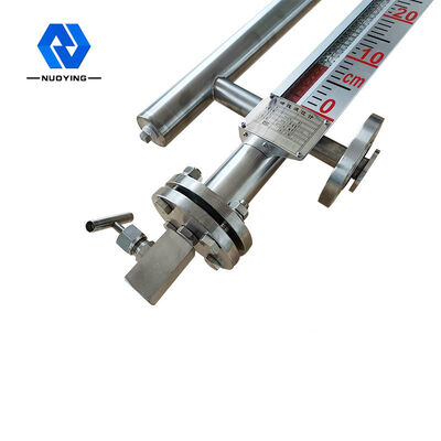 Giá tốt. Máy đo mức Flapper từ tính 24VDC Dòng 6000mm NYUHZ-C trực tuyến
