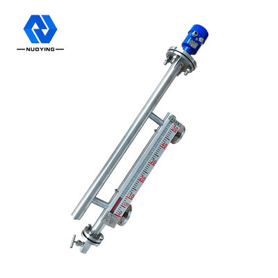 Giá tốt. Bộ chỉ thị mức từ tính dọc Nhiên liệu SIL DC 4-20mA Thép không gỉ trực tuyến