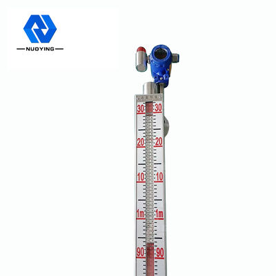 Giá tốt. Máy đo mức từ tính gắn bên chất lỏng 4 - 20mA NY-UHZ trực tuyến