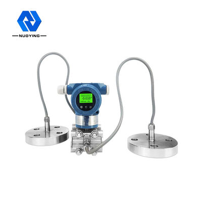 Giá tốt. Màn hình LCD Máy phát áp suất chênh lệch mặt bích đôi Máy phát mức chất lỏng mặt bích trực tuyến