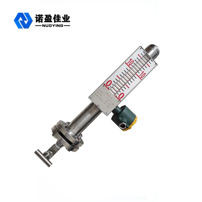 Good price Máy đo mức Flapper từ tính 24VDC Dòng 6000mm NYUHZ-C trực tuyến