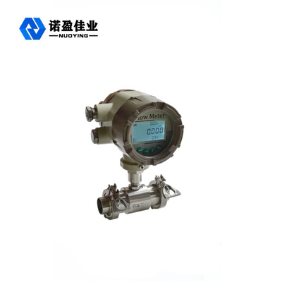 Good price Đồng hồ đo lưu lượng tuabin vệ sinh DN4 đến DN100 Bia sữa Đồng hồ đo tuabin lỏng IP65 trực tuyến