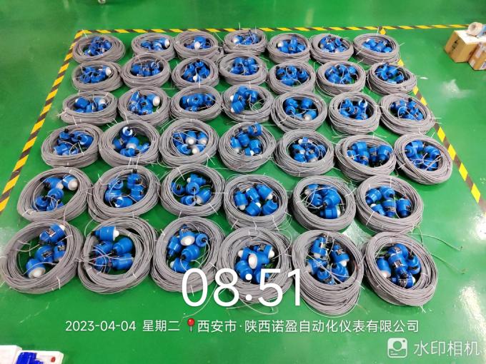 Bluetooth NYRD-901 Công nghiệp 80GHz Radar Level Transmitter 4-20mA Khả năng đầu ra cho sợi nhôm lỏng Cài đặt 1