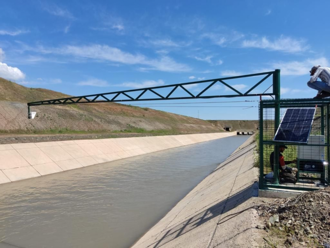 Bluetooth NYRD-901 Công nghiệp 80GHz Radar Level Transmitter 4-20mA Khả năng đầu ra cho sợi nhôm lỏng Cài đặt 3