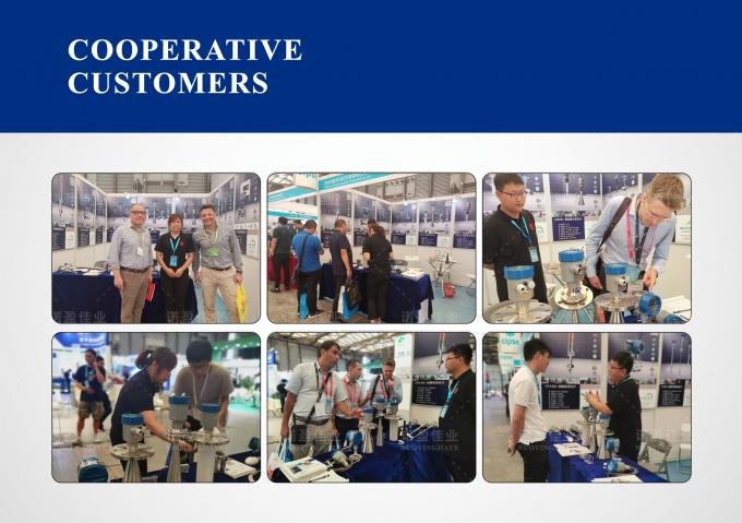 Bluetooth NYRD-901 Công nghiệp 80GHz Radar Level Transmitter 4-20mA Khả năng đầu ra cho sợi nhôm lỏng Cài đặt 4