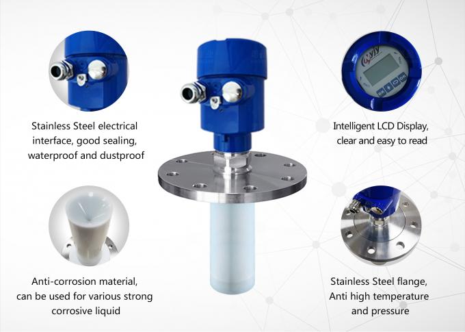 Nuoying NYRD-86 Không tiếp xúc Radar Level Meter Wireless Level Transmitter cho chất lỏng ăn mòn mạnh 2