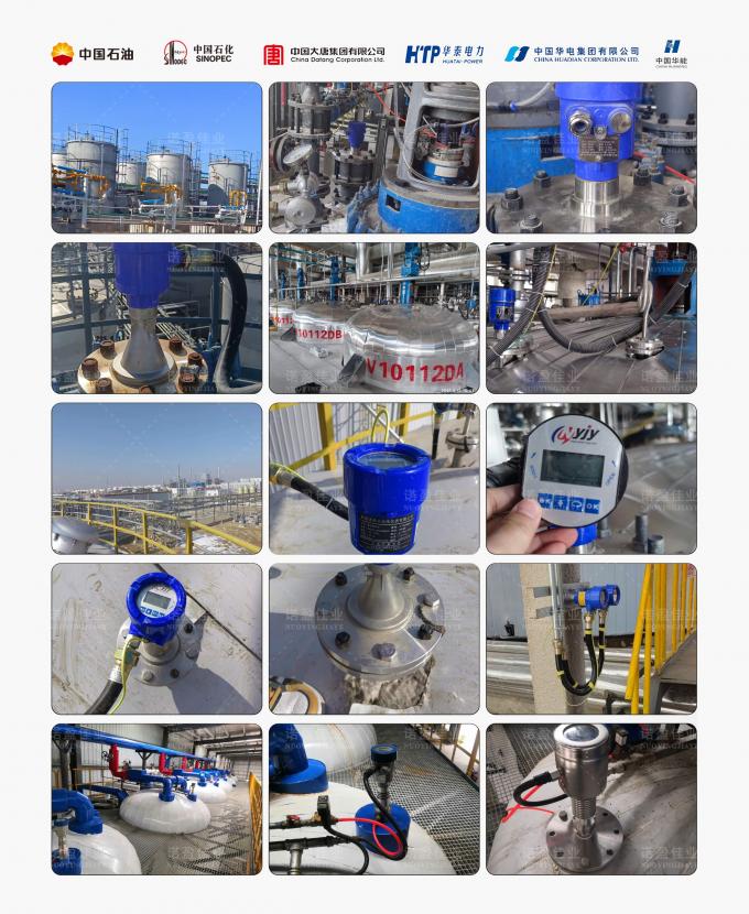 Nuoying NYRD-86 Không tiếp xúc Radar Level Meter Wireless Level Transmitter cho chất lỏng ăn mòn mạnh 4
