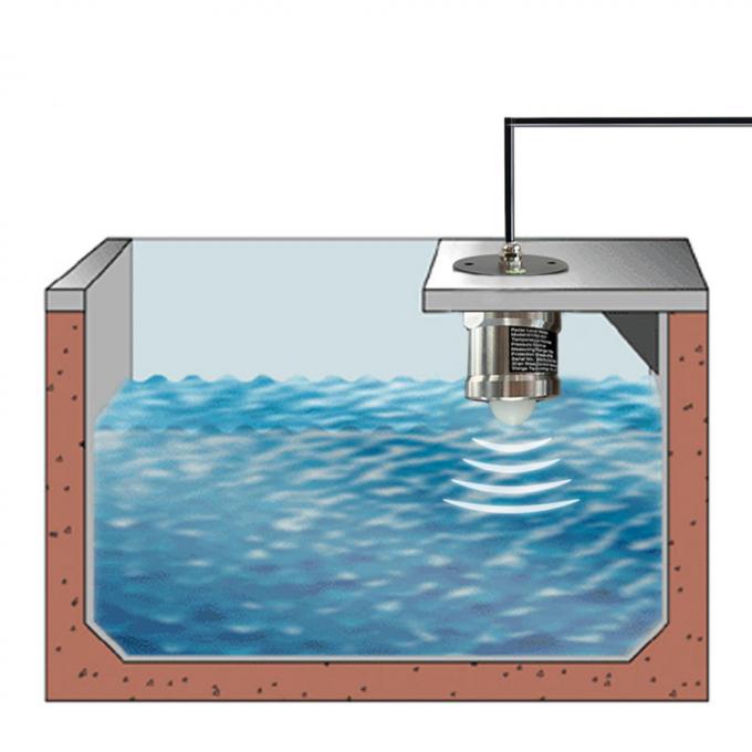 Cảm biến mức độ radar 80GHz với c&ocirc;ng nghệ s&oacute;ng milimet, ph&eacute;p đo bộ ph&aacute;t cảm biến radar nước RS485 2