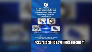 Đo mức vật liệu rắn của máy phát radar